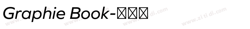 Graphie Book字体转换